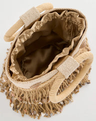 Chico's Originals Bamboo Bucket Bag Natural - Chico's