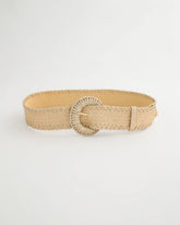 Chic Metallic Shine Stretch Belt Gold - Chico's
