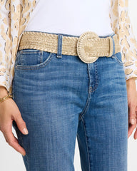 Chic Metallic Shine Stretch Belt Gold - Chico's