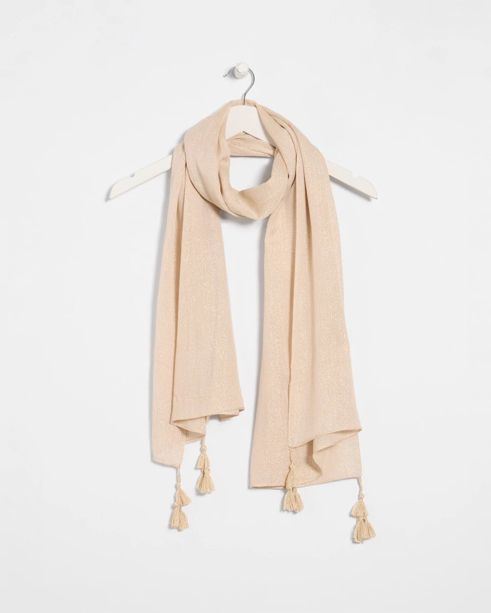 Lurex Oblong Scarf Neutral - Chico's
