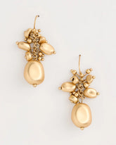 Goldtone Cluster Earrings Gold - Chico's