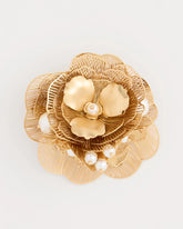 Filigree Flower Brooch Gold - Chico's