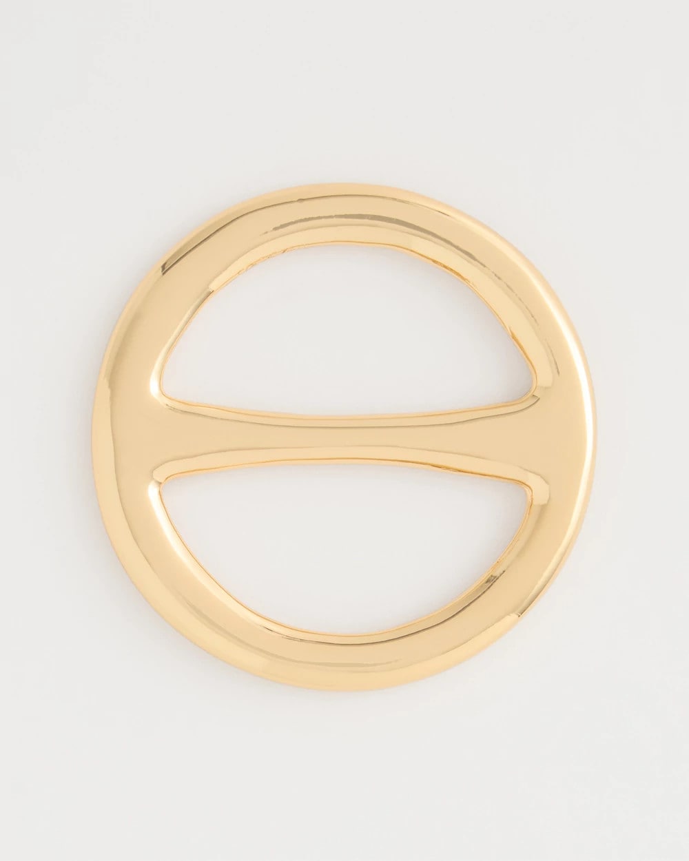 Golden Round Scarf Ring Gold - Chico's