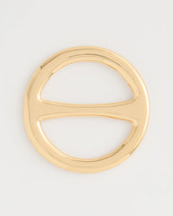 Golden Round Scarf Ring Gold - Chico's
