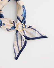 Golden Round Scarf Ring Gold - Chico's