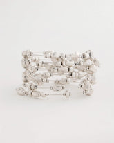 Silvertone Coil Bracelet Silver - Chico's
