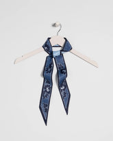 Ikebana Printed Skinny Scarf Passport Blue - Chico's