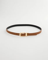 Skinny Reversible Trouser Belt Black/Brown - Chico's