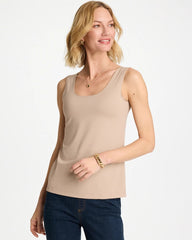 Microfiber Tank Soft Latte - Chico's