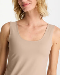 Microfiber Tank Soft Latte - Chico's
