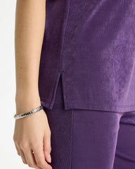 Travelers™ Side-Slit Tank Rich Amethyst - Chico's
