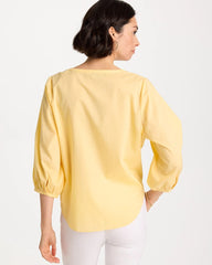 Tie-Front Top Golden Haze - Chico's