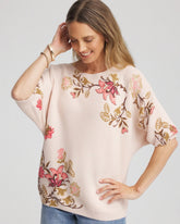 Ribbed Combed Cotton Sweater Multi - Chico's