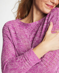 Relaxed Dolman Pullover Sweater Violet Shadow - Chico's
