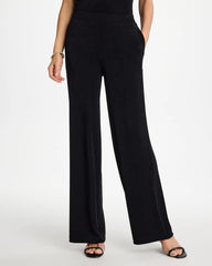 Petite Travelers™ Wide-Leg Pocket Pants Travelers Black - Chico's