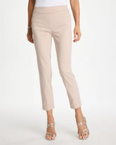 Brigitte™ Slim Twill Stripe Neutral Crop Neutral - Chico's