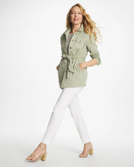 Brigitte™ Crop Flare Alabaster - Chico's
