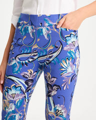 Brigitte™ Slim Mae Paisley Crop Pant Amparo Blue - Chico's