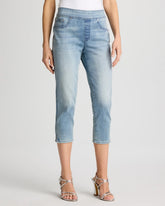 Pull-On Capri Jeans Printemps Indigo - Chico's