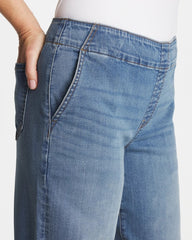Pull-On Boyfriend Cropped Jeans Bailey Indigo - Chico's