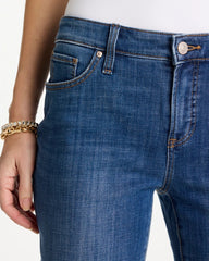 Girlfriend Slim Frayed Ankle Jeans Kailua Indigo - Chico's