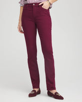 Girlfriend Slim Full-Length Jeans Deep Chianti - Chico's