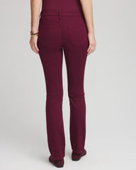 Girlfriend Slim Full-Length Jeans Deep Chianti - Chico's
