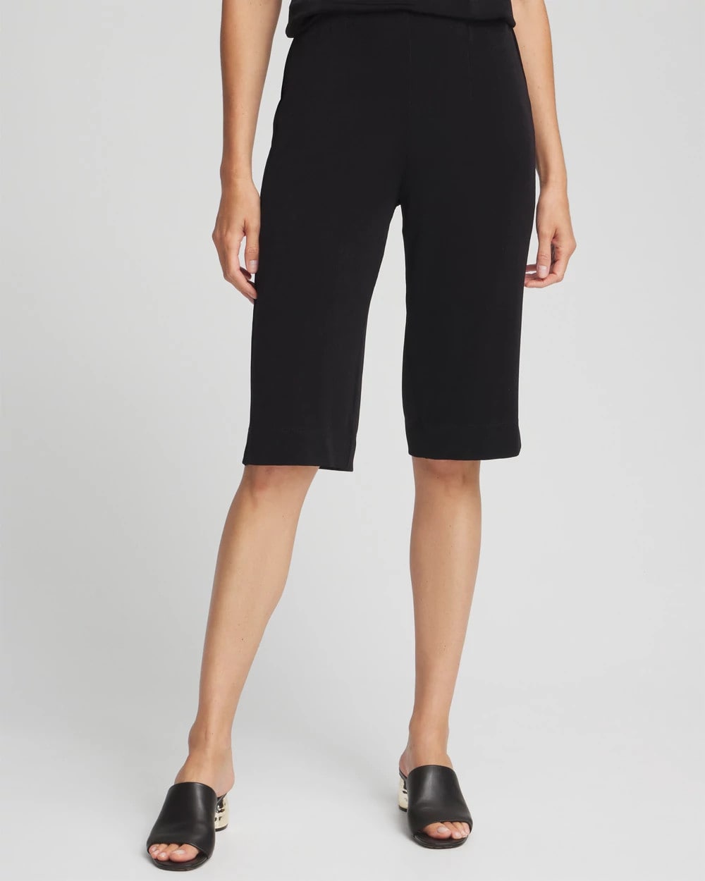 Travelers™ No Tummy Shorts Travelers Black - Chico's
