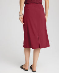 Zenergy® UPF Bungee-Hem Pull-On Skirt Russet Red - Chico's
