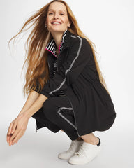 Zenergy® UPF Lattice-Trim Jacket Black - Chico's