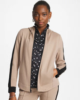 Zenergy® Double-Knit Contrast Jacket Studio Taupe - Chico's