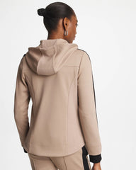Zenergy® Double-Knit Contrast Jacket Studio Taupe - Chico's