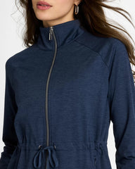 Zenergy® Cloud Mockneck Jacket Passport Blue - Chico's