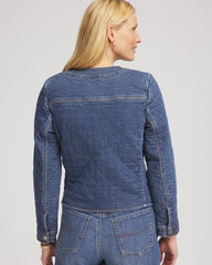 Quilted Denim Jacket Wilma Indigo - Chico's