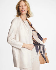 Travelers™ Waverly Reversible Crushed Jacket Soft Slate - Chico's