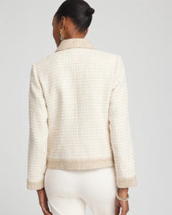 Tonal Neutral Tweed Jacket Neutral - Chico's
