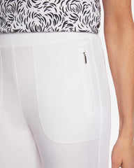 Zenergy® UPF Rib Mix Cropped Pants Alabaster - Chico's