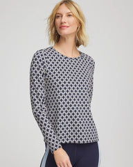 Zenergy® Chain Top Passport Blue - Chico's
