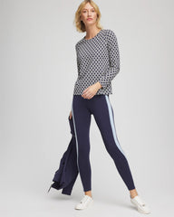 Zenergy® Chain Top Passport Blue - Chico's