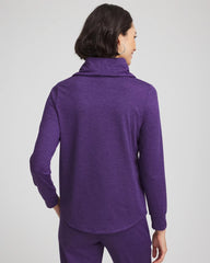 Zenergy® Cloud Cowlneck Top Purple Elixir - Chico's