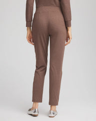 Zenergy® Cloud Satin Trim Pants Walnut - Chico's