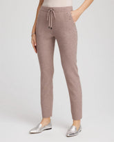 Zenergy® Luxe Rhinestone Ankle Pants Taupe Heather - Chico's