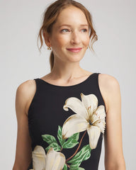 Gottex Yuri Flower One Piece Black/Neutral - Chico's