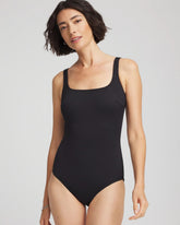 Gottex Saint-Tropez Square Neck One Piece Black - Chico's