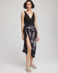 Magicsuit® Hearts of Palm Pareo Black/Multi - Chico's