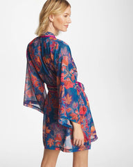 Miraclesuit® Decoupage Kimono Multi Print - Chico's