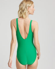 Magicsuit® Solid Esti One-Piece Swimsuit Green - Chico's