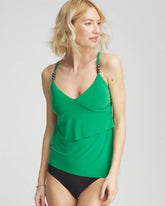 Magicsuit® Solid Elsa Tankini Green - Chico's