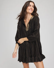 Miraclesuit® Beach Jacquard Dress Black - Chico's