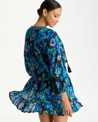Secret Garden Beach Dress Black/Multi - Chico's